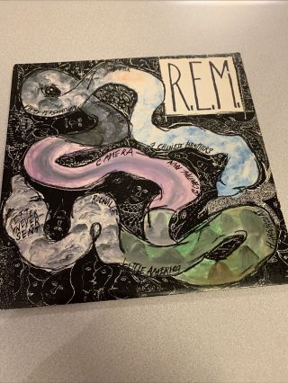 R.  E.  M.  Rem Reckoning Lp 1984 1st Press I.  R.  S.  Sp 70044 Translucent Vinyl Indie