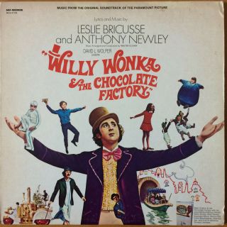 Leslie Bricusse And Anthony Newley " Willy Wonka And The Chocolate Factory " Lp