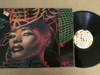 Grace Jones Inside Story Vinyl Lp 1986 Record