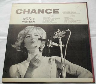 CANADA SYLVIE VARTAN Chance MONO 1966 Reissue RCA VICTOR PC - 1078 LP 3