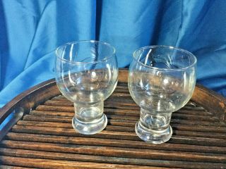 Htf Beer Glasses Set 2 Home Entertainment Set By Federal Glass Marked