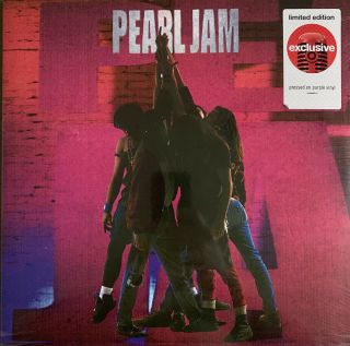 Pearl Jam Ten Purple Vinyl 12” Lp Target Exclusive In Hand