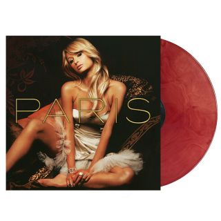 Paris Hilton Paris Limited Maroon & Blonde Marbled Vinyl Edition Lp