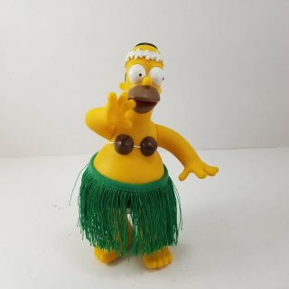 2002 The Simpsons Homer Hula 8 " Singing Figure By Gemmy