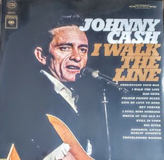Johnny Cash - I Walk The Line - Vinyl Lp ",  " German Import