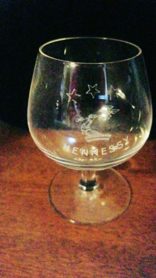 3 Collectable Star Hennessy Wine Shot Glasses