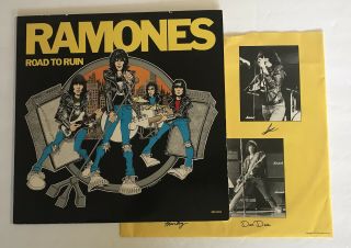 1978 Ramones Road To Ruin Vinyl Lp Sire Srk 6063 G,