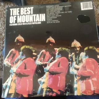 Best Of Mountain Vinyl Lp Leslie West Felix Pappalardi Laing Knight