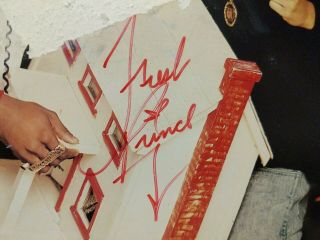 DJ Jazzy Jeff & The Fresh Prince ' Rock The House ' Autographed Vinyl LP 2