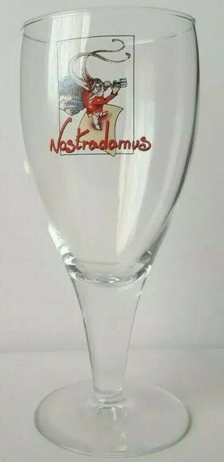 Nostradamus Brewery Belgian Beer Glass 25cl Belgium Brewing Glassware