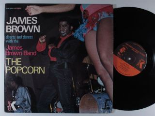 James Brown The Popcorn King Lp Vg,