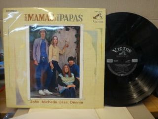 The Mamas & The Papas / John.  Michelle.  Cass.  Denni.  Rare Japan Orig.  1967 Lp Ex