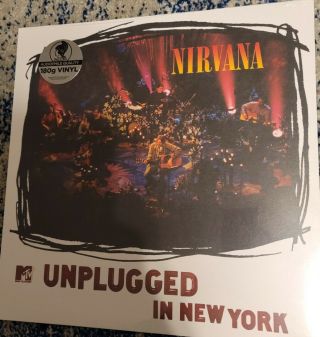 Nirvana - Unplugged In York - 180g Vinyl Lp Record Album Import