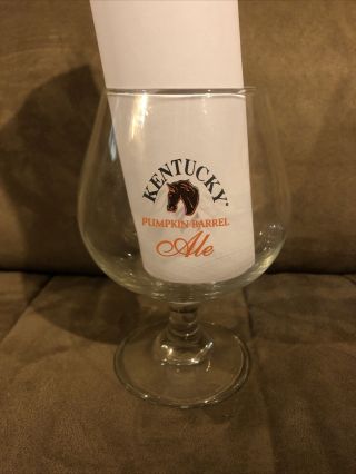 Rare Kentucky Pumpkin Barrel Ale,  Craft Beer Glass,  Halloween,  Bourbon