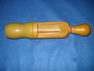 Vintage Wood Wine Bottle Corker - Made In Germany