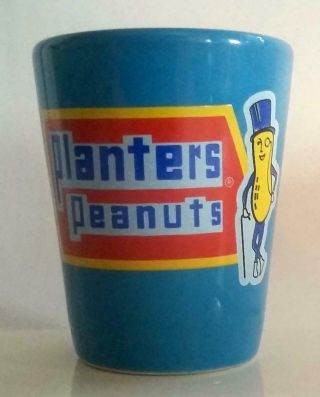 Planters " Mr Peanut " 1 1/2 Oz.  Shot Glass