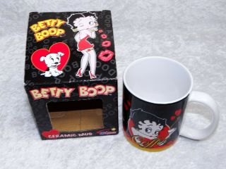 Betty Boop Some Like It Hot Ceramic Mug Year 2004 Coffee Hot Coco Tea