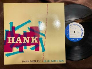 Hank Mobley Sextet Vol.  4 Blue Note Blp 1560 Mono Japan Vinyl Lp