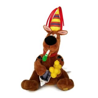 Gemmy Scooby Doo Happy Birthday Plush Animated Toy Sings Sound Moves