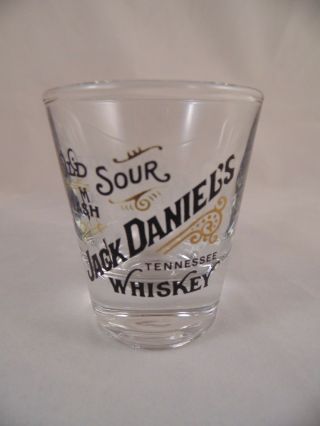 Jack Daniels Old Sour Mash Tennessee Whiskey Shot Glass
