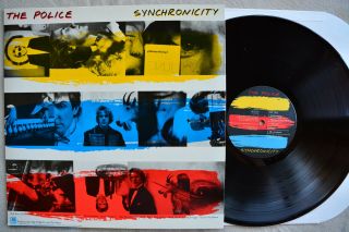 The Police Synchronicity A&m Records Sp - 3735 Us First Pr Purple Vinyl Lp 1983 Nm