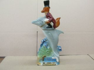 Jim Beam 1980 South Florida Miami Whiskey Bottle Club Decanter