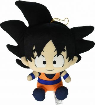 Dragon Ball Z: Chibi Son Goku Sitting Pose 7 - Inch Stuffed Plush