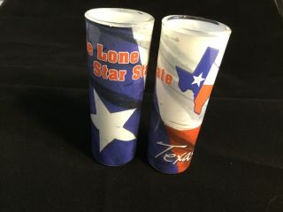 4” Tall Texas Souvenir The Lone Star State Tall Shooter Shot Glass Set Of 2