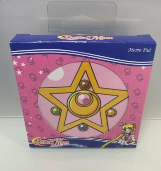 Sailor Moon Brooch Memo Pad Notepad Collectible Gift Anime