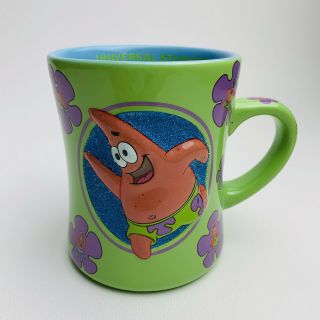 Spongebob Squarepants Patrick Starfish Green Blue 3d Mug Cup Universal Studios
