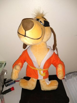 15” Hong Kong Phooey Plush Stuffed Animal Dog Hanna - Barbera Kung Fu 1 Guy