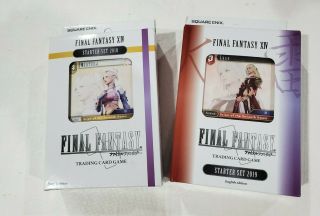 Final Fantasy Xiv Trading Card Game Starter Set 2018 (minfilia) &.  2019 (lyse)