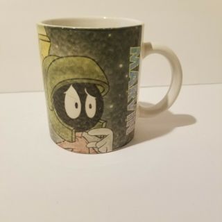 Vtg 1996 Marvin The Martian Looney Tunes Warner Bros Studio Store Coffee Mug Cup
