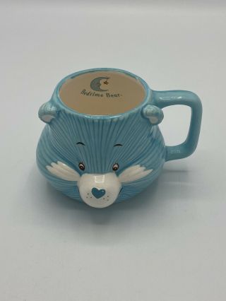 Large Vintage 1984 Care Bears Bedtime Bear Blue Ceramic 24oz Mug Cup Mcml Xxxiv