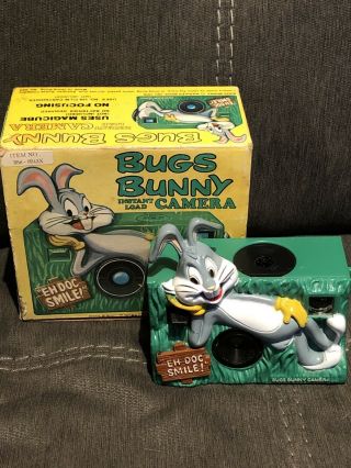 Bugs Bunny Instant Load Film Camera Nmib 1976 Helm Toy
