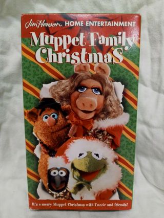 Jim Henson Muppet Family Christmas A Merry Christmas W/fozzie And Friends
