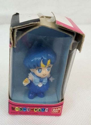 Vintage 1994 Bandai Sailor Moon R Mini Figure Mercury Naoko