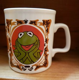Vintage Muppet Show Kermit Coffee Tea Mug Kiln Craft 1978 England