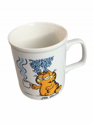 Garfield - I Like My Coffee Hot - Vintage Mug Cup 1981 Enesco Jim Davis Perfect