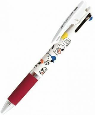 Kamio Japan Jetstream 3 Color Ballpoint Pen 0.  5mm Snoopy Flyer
