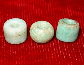 Ancient Amazonite Stone Beads Excavated From Mauritania,  African Trade