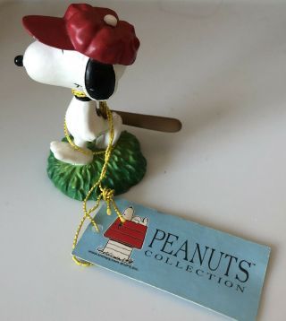 Snoopy Peanuts Baseball Figurine Westland Giftware 8239 No Box