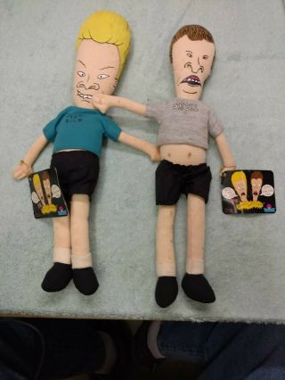 1993 Mtv Beavis & Butt - Head Soft Sculpture Doll Plush Toy Out Of Character