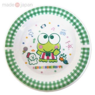 Kero Kero Keroppi Frog Porcelain Plate 16cm Sunny Then Rain Sanrio Japan