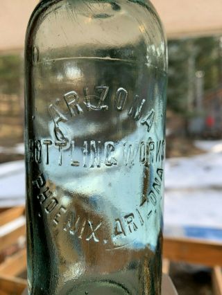 Arizona Bottling Phoenix Arizona (ariz. ,  Az) Aqua Hutch Soda Bottle