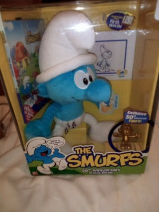 The Smurfs 50th Anniversary Special Edition Doll & Dvd
