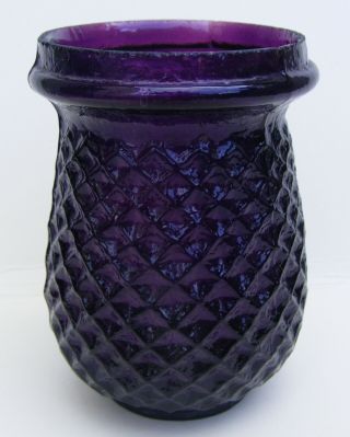 Victorian Fairy Light - Purple Glass - Night Light / Fairy Lamp