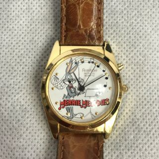 Armitron - Bugs Bunny Merrie Melodies Watch - Plays Looney Tunes Theme 2200/50