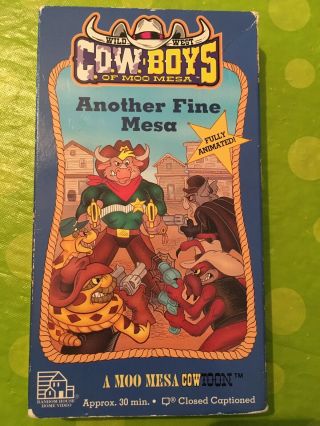 Wild West Cowboys Of Moo Mesa Vhs Tape: Another Fine Mesa -