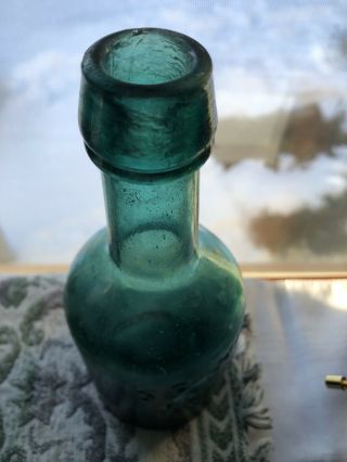 J O ' Kane Dyottville Glass Philadelphia Squat Porter Ale Bottle 3
